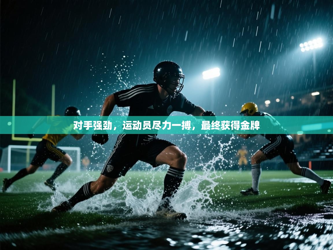 对手强劲，运动员尽力一搏，最终获得金牌  第2张