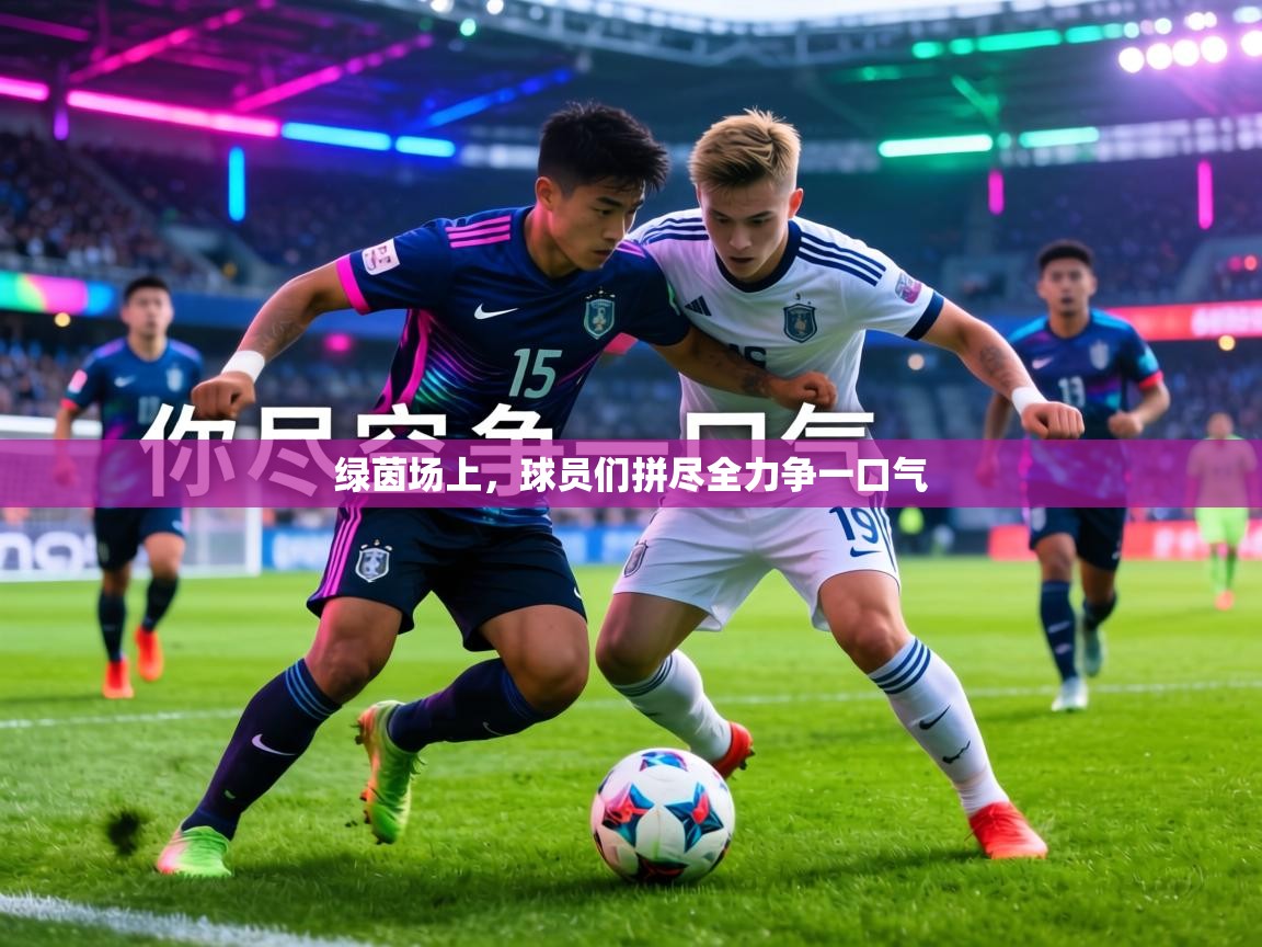 绿茵场上,球员们拼尽全力争一口气 第1张